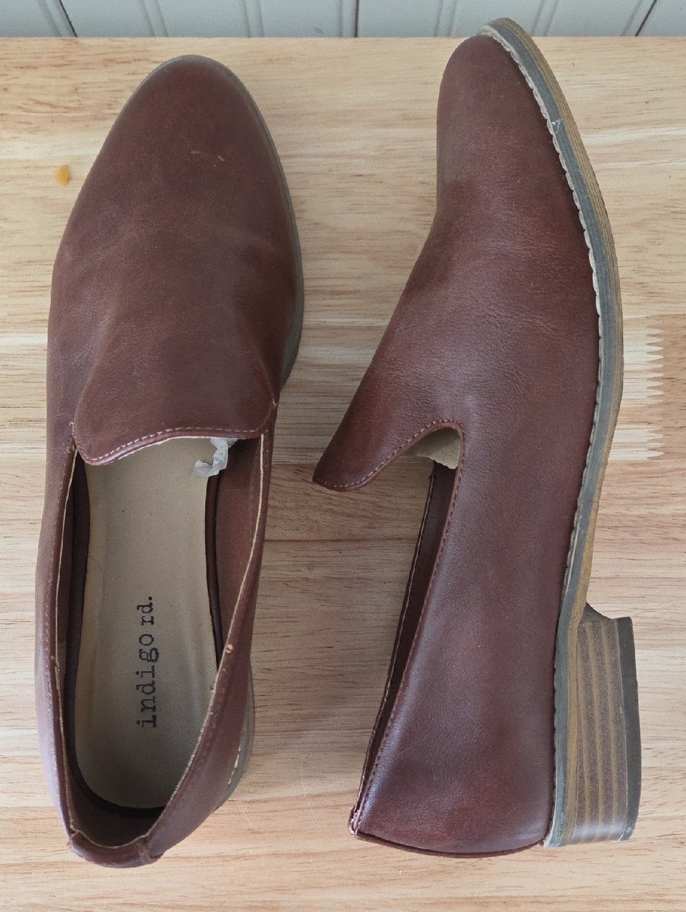 Indigo Rd. Womans Faux Leather Flats 8